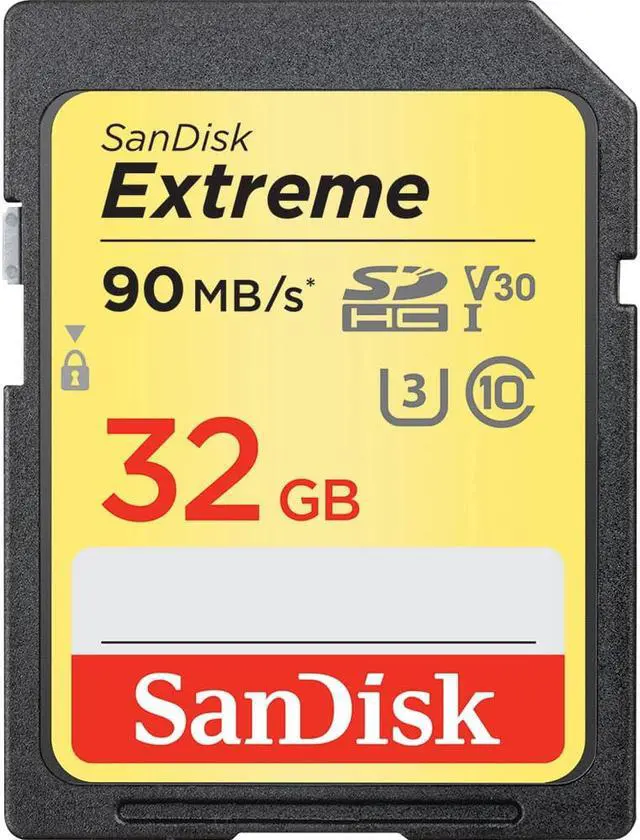 Alt view image 4 of 16 - WDT - RETAIL FLASH USB SDSDXVE-032G-ANCIN 32GB EXTREME SDHC UHS-I