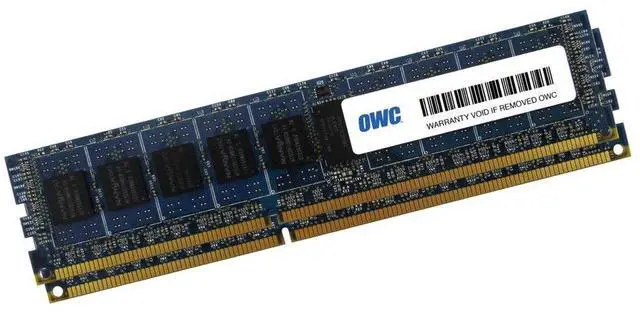 Alt view image 2 of 10 - OWC 16GB ( 2x8GB ) PC3-14900 DDR3 ECC 1866MHz SDRAM DIMM 240 Pin Memory Upgrade kit For Mac Pro Late 2013 models . Model OWC1866D3E8M16