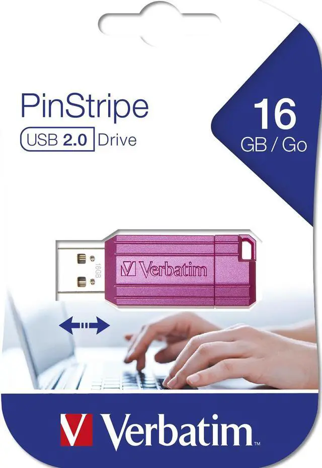 Alt view image 7 of 8 - Verbatim 16GB PinStripe