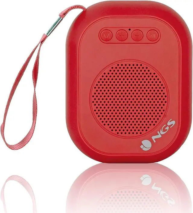 Alt view image 3 of 4 - NGS 3W Bluetooth Speaker - Roller Dice Red