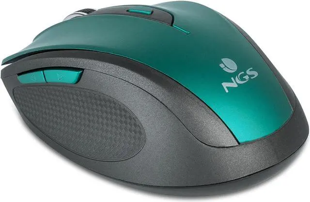 Alt view image 3 of 5 - NGS 2.4GHz Wireless Optical Silent Mouse, 5 Buttons + Scroll Wheel - Evo Mute Blue