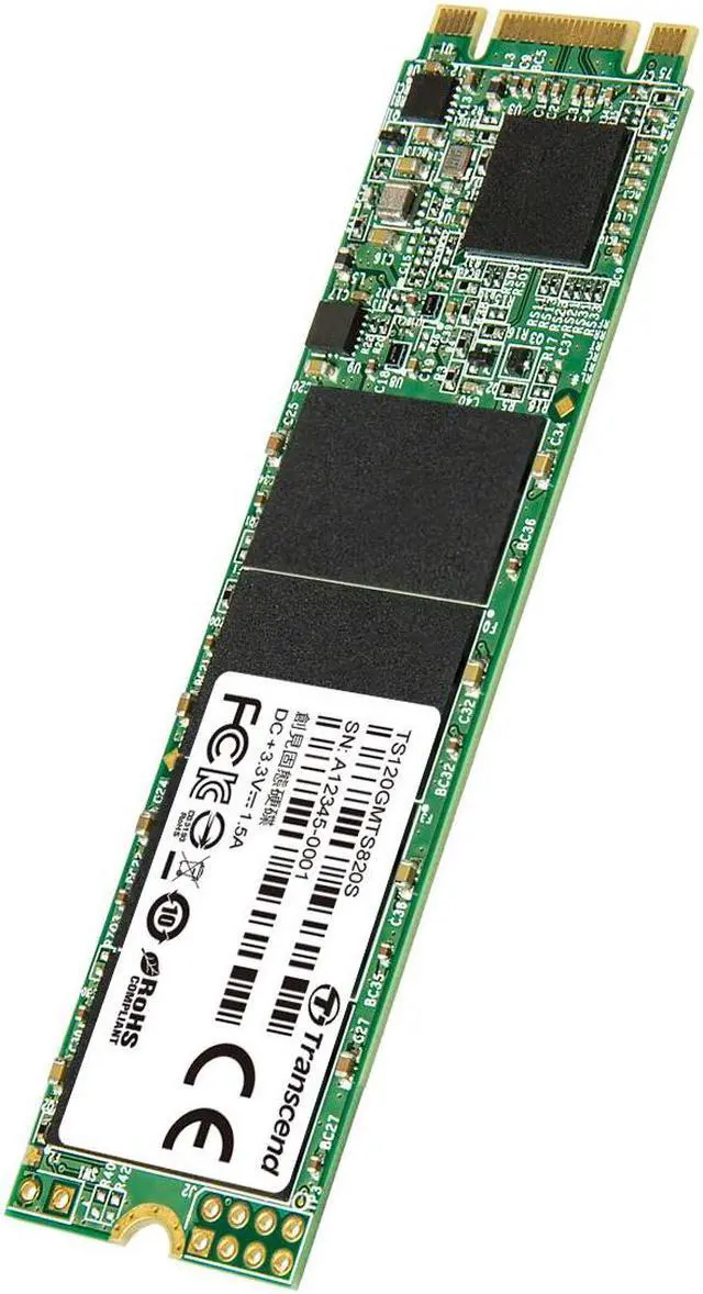 Alt view image 5 of 8 - Transcend MTS820 120GB M.2 SATA-III SSD (TS120GMTS820S)