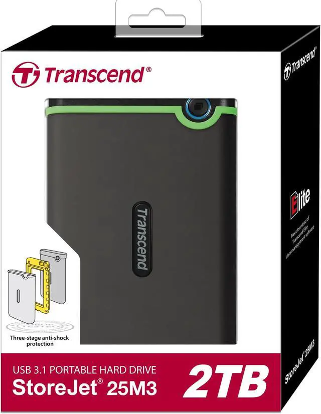 Alt view image 5 of 20 - 2TB SLIM STOREJET2.5IN M3S PORTABLE