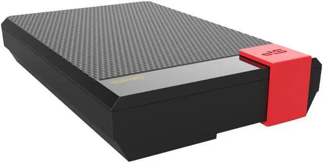 Alt view image 3 of 6 - 5TB Silicon Power D30 USB3.0 Ultra-Slim 15mm Portable Hard Drive