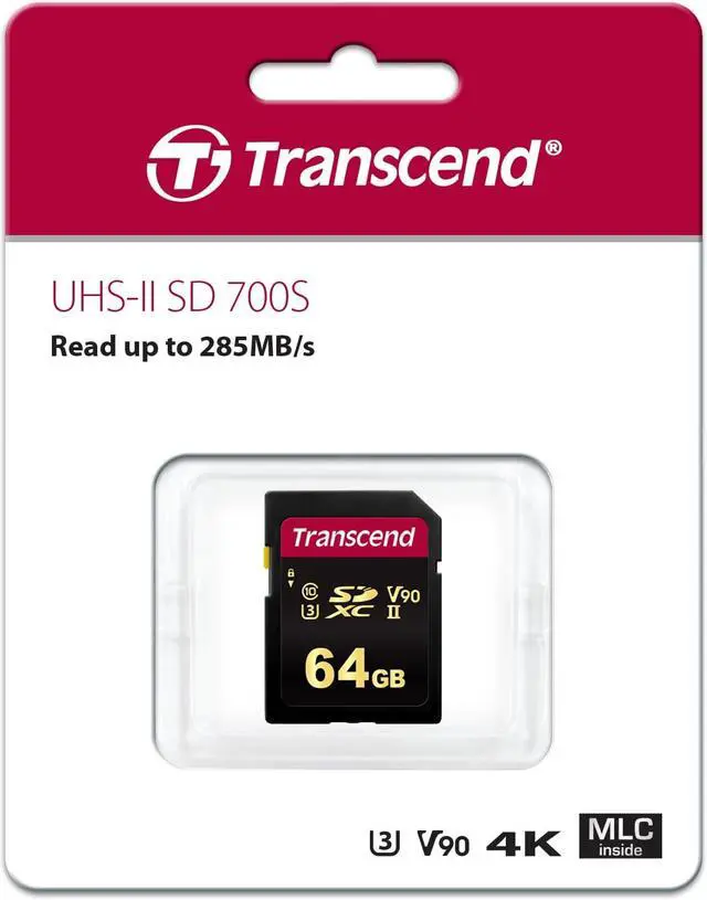 Alt view image 2 of 20 - Transcend 64 GB SDXC