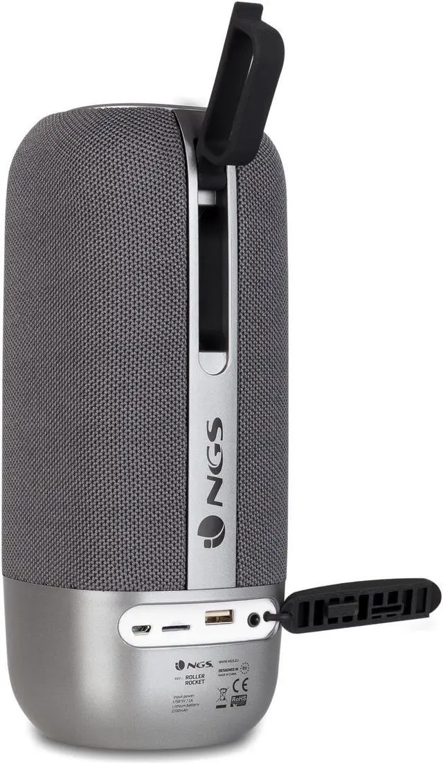 Alt view image 4 of 5 - NGS 20W Bluetooth Speaker with SD card slot & FM Radio - RollerRocket