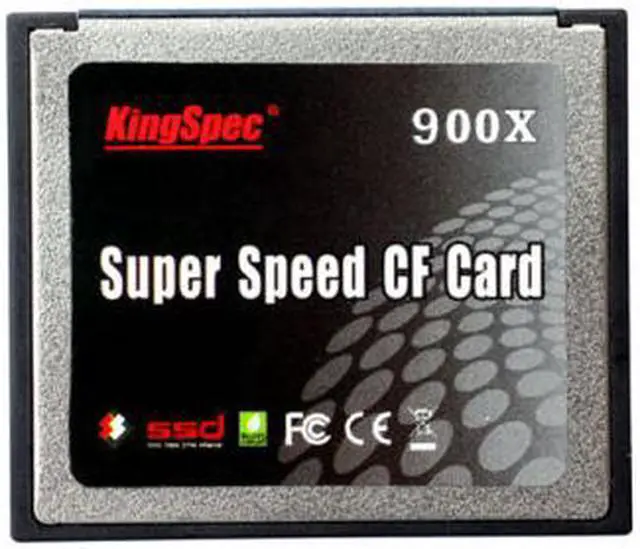 Alt view image 3 of 3 - 128GB KingSpec 900X Compact Flash Memory Card