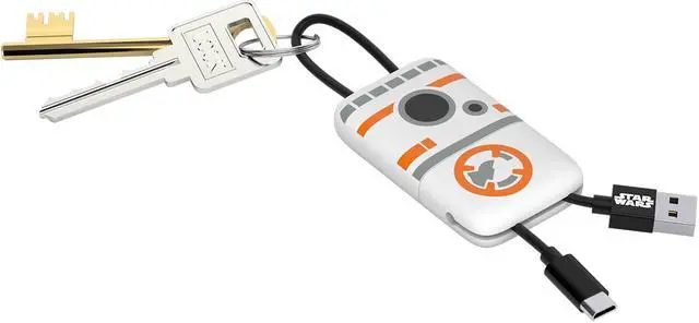 Alt view image 2 of 2 - Star Wars TLJ BB-8 KeyLine Micro USB Cable 22cm