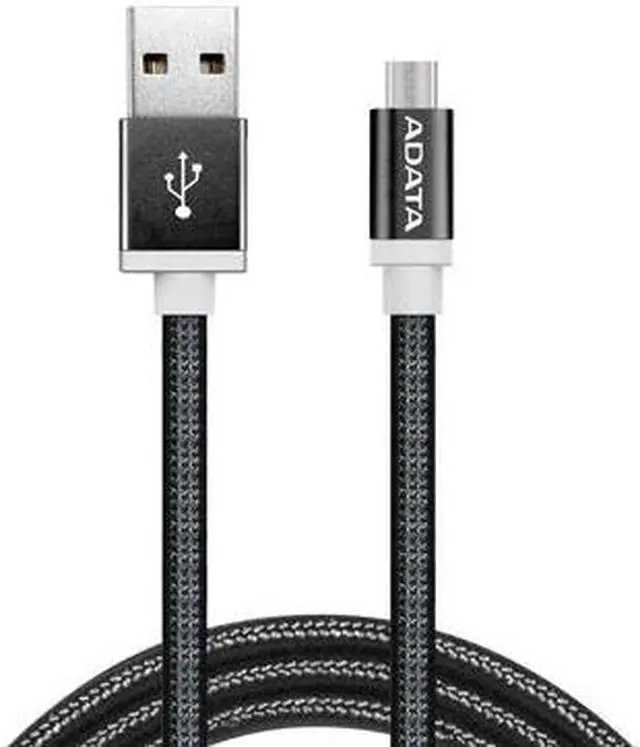 Main image of AData Android USB to Micro USB Charging/Sync Cable, 100cm - Black