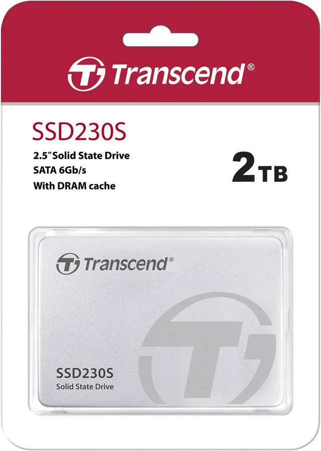Alt view image 3 of 7 - 2TB Transcend SATA III 6Gb/s Solid State Drive SSD230S