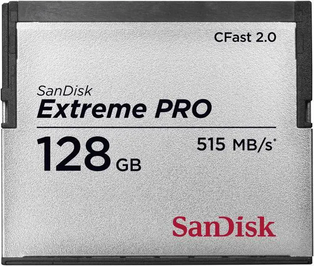 Alt view image 4 of 12 - SanDisk Extreme Pro 128GB CFast 2.0 Flash Card Model SDCFSP-128G-G46D