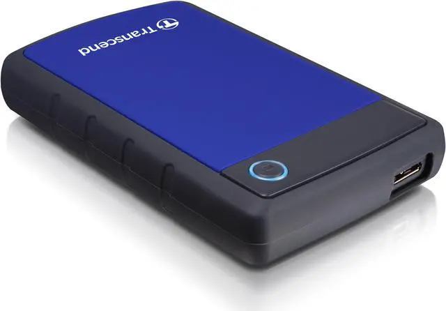 Alt view image 4 of 20 - Transcend StoreJet 25H3 4 TB 2.5" External Hard Drive - SATA - Portable