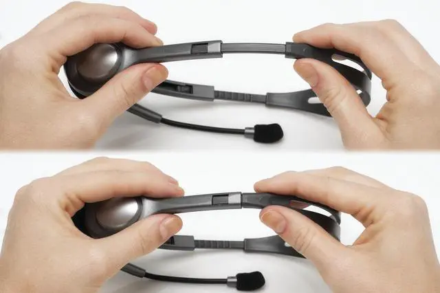 Alt view image 5 of 7 - Logitech H111 Binaural Stereo Headset - Grey