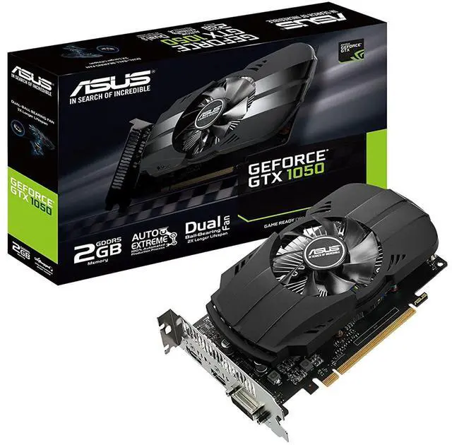 Main image of Asus PH-GTX1050-2G GeForce GTX 1050 2GB GDDR5 Graphics Card