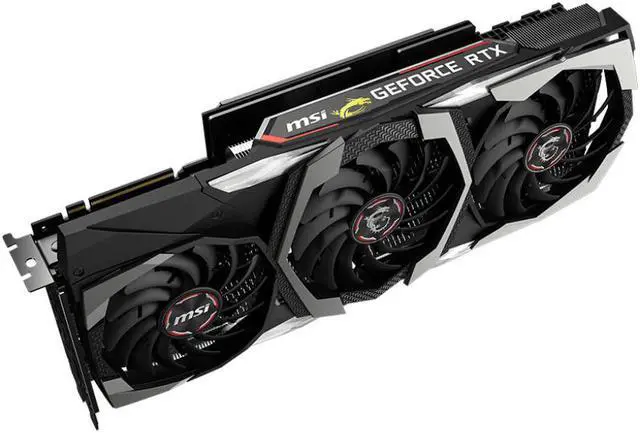 Alt view image 9 of 10 - MSI RTX 2080 Ti Gaming X Trio 11GB GDDR6 Graphics Card (V371-026R)
