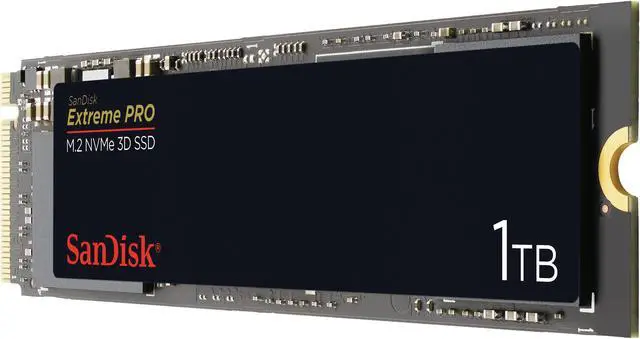 Alt view image 10 of 20 - SanDisk Extreme PRO M.2 PCIe NVMe 3D 1TB Internal Solid State Drive (SDSSDXPM2-1T00-G25)