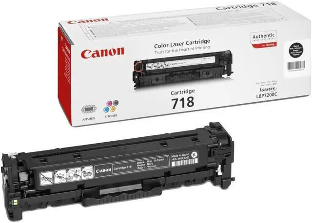 Alt view image 2 of 4 - CANON CRG 718 BLACK CARTRIDGE