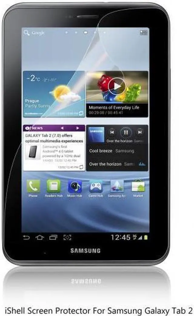 Alt view image 4 of 4 - iShell High Quality Screen Protector for Samsung Galaxy Tab 2 7.0-inch Pack of 2 Model SP-SAM-Tab2-7