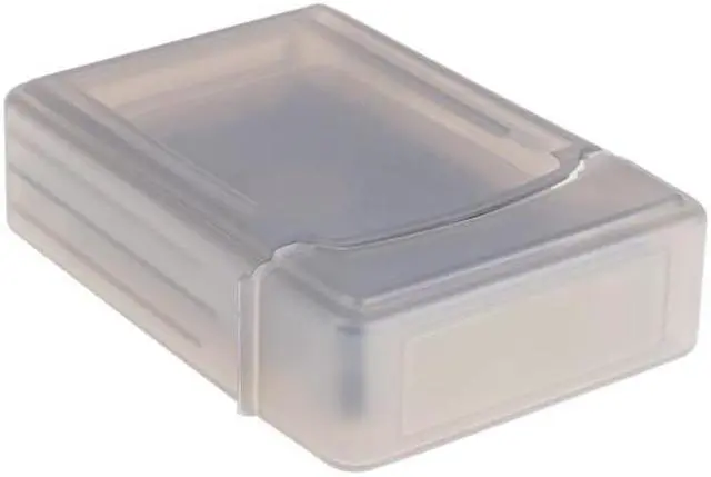 Alt view image 2 of 2 - NEON Hard Protective Storage Case for 2.5" Hard drives and SSDs. Fits 2 Hard drives Grey Model HDD-CASE-25-GR