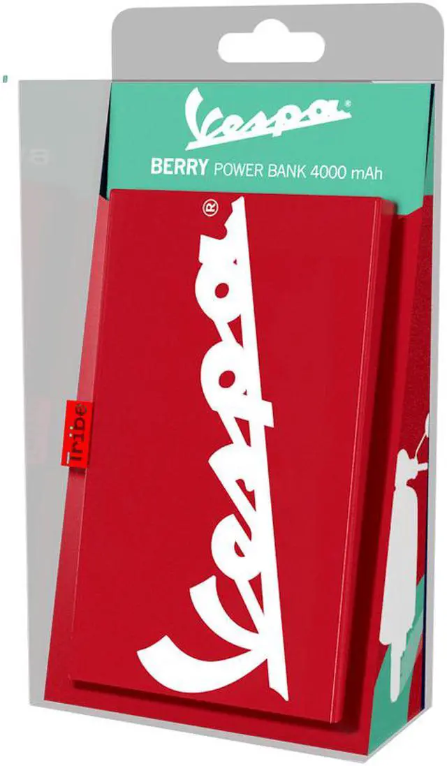 Alt view image 4 of 4 - 4000mAh Vespa Berry Power Bank