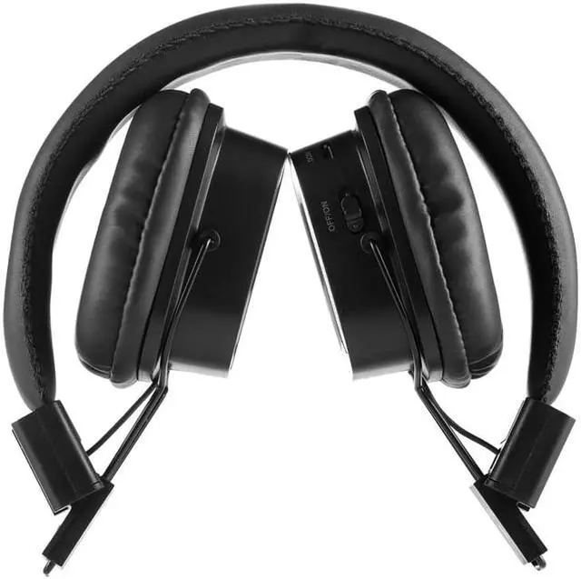 Alt view image 8 of 11 - NGS Artica Jelly Bluetooth Black Stereo Headphones with Micro SD Card Slot Model ARTICAJELLYBLACK