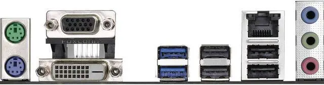 Alt view image 5 of 5 - Asrock H110M-DVS R3.0 Intel 1151 Micro ATX DDR4-SDRAM Motherboard