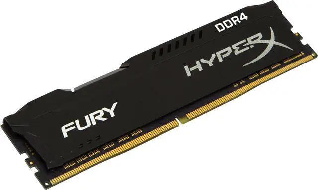 Alt view image 5 of 7 - HyperX FURY 8GB 288-Pin DDR4 SDRAM DDR4 3200 (PC4 25600) Desktop Memory Model HX432C18FB2/8