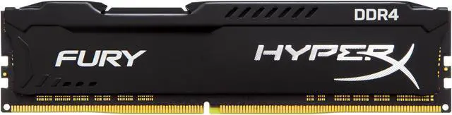 Alt view image 4 of 7 - HyperX FURY 8GB 288-Pin DDR4 SDRAM DDR4 3200 (PC4 25600) Desktop Memory Model HX432C18FB2/8