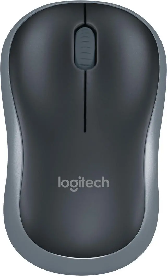 Alt view image 2 of 8 - Logitech Wireless Mouse M185 - Swift Gray (910-002225)