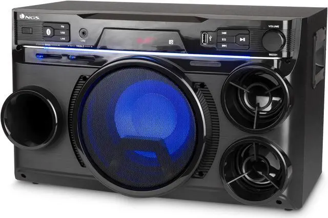 Alt view image 2 of 5 - NGS Sky Rider 80W Wireless Premium BT Speaker