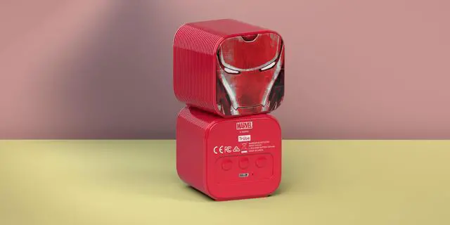 Alt view image 3 of 3 - Marvel Iron Man Bluetooth Speaker