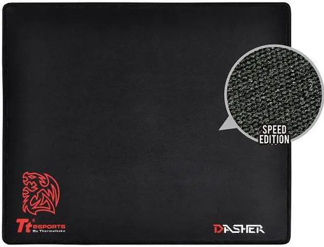 Alt view image 10 of 12 - Thermaltake MP-DSH-BLKSMS-02 Mouse Pad