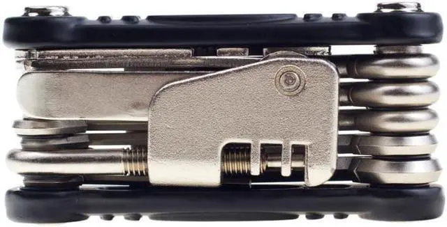 Alt view image 3 of 6 - EyezOff 18-Function Folding Bicycle Multi Tool (Black/Silver)