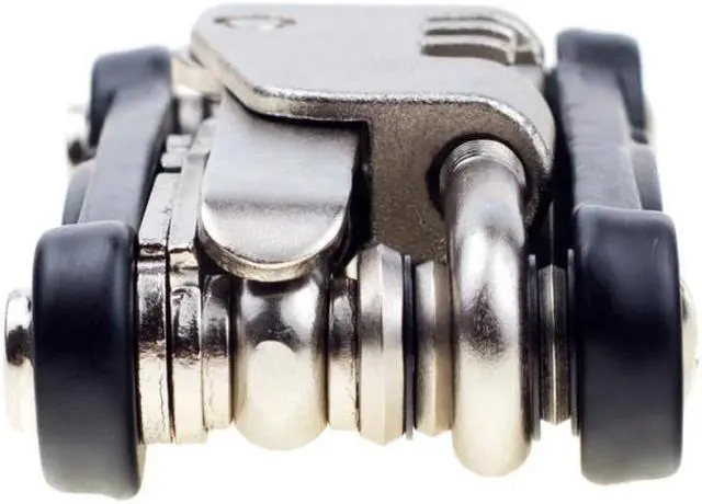 Alt view image 2 of 6 - EyezOff 18-Function Folding Bicycle Multi Tool (Black/Silver)