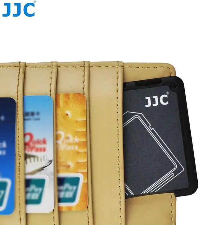 Alt view image 3 of 5 - JJC Memory Card Case for 4x microSD + 2x SD Cards - Gray Edition - MCH-SDMSD6GR