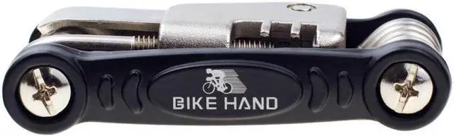 Alt view image 4 of 6 - EyezOff 18-Function Folding Bicycle Multi Tool (Black/Silver)