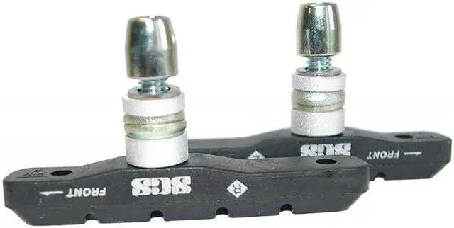 Alt view image 2 of 4 - EyezOff Performance Brake Pads V-Brake (Anti-Squeal) Black