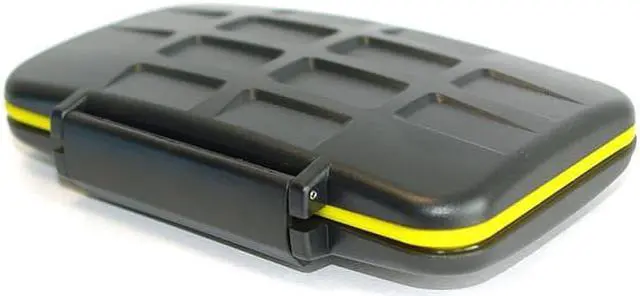 Alt view image 2 of 8 - JJC MC-SDMSD12 Rugged Waterproof Memory Card Case (4x SD / 8x microSD)