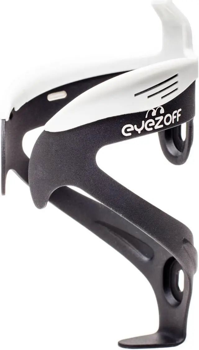 Alt view image 4 of 6 - EyezOff Sprint Aluminum Bottle Cage - Black/Gray Edition