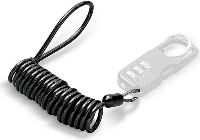 Main image of EyezOff Cable Leash for PL172 Bicycle Lock - 180cm - Transparent Black