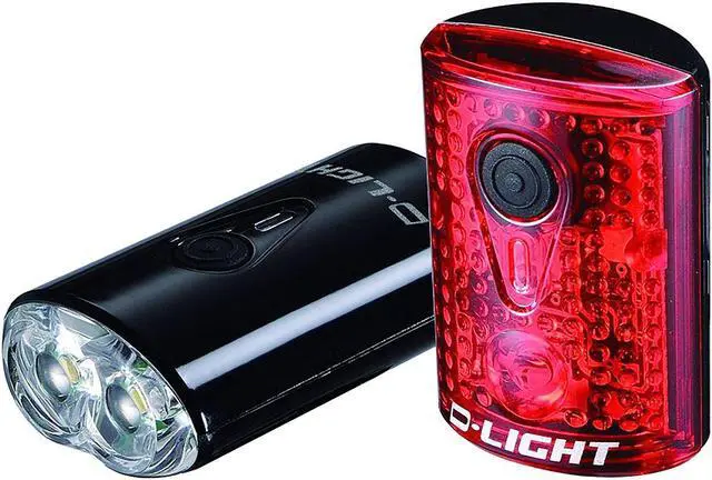 Main image of EyezOff USB Rechargeable LED Bicycle Lights Front/Rear Set