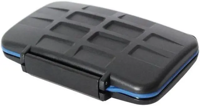 Alt view image 9 of 10 - JJC MC-1 Waterproof Holder Storage Memory Card Case For 4PCS CompactFlash (CF) 8PCS MemoryStick Pro Duo
