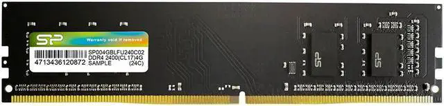 Main image of 4GB Silicon Power DDR4 2400MHz PC4-19200 Desktop Memory Module CL17 288 pins