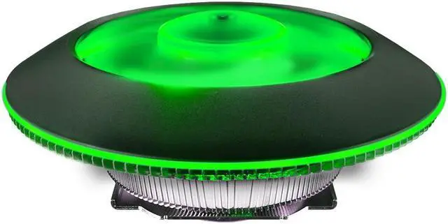 Alt view image 9 of 20 - Cooler Master MasterAir G100M RGB Top Down Low Profile Mini ITX CPU Air Cooler, Copper Heat Column Base, Aluminum Fins, 92mm RGB Ring Fan, RGB Lighting for AMD Ryzen/Intel LGA1200/1151