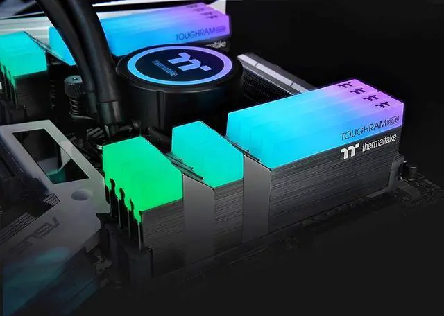 Alt view image 7 of 8 - Thermaltake TOUGHRAM RGB Memory DDR4 4400MHz 16GB (8GB x 2) R009D408GX2-4400C19A