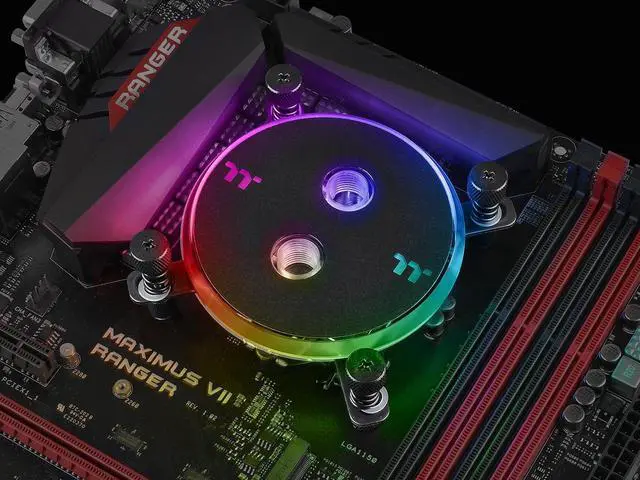Alt view image 3 of 5 - Thermaltake CL-W139-CU00SW-A Pacific W4 Rgb 1x 93.4mm Cpu Liquid Cooler For Intel Lga2011-v3/2011/1366/1156/1155/1151/1150/775 & Amd Socket Am4/fm2/fm1/am3+/am3/am2+/am2