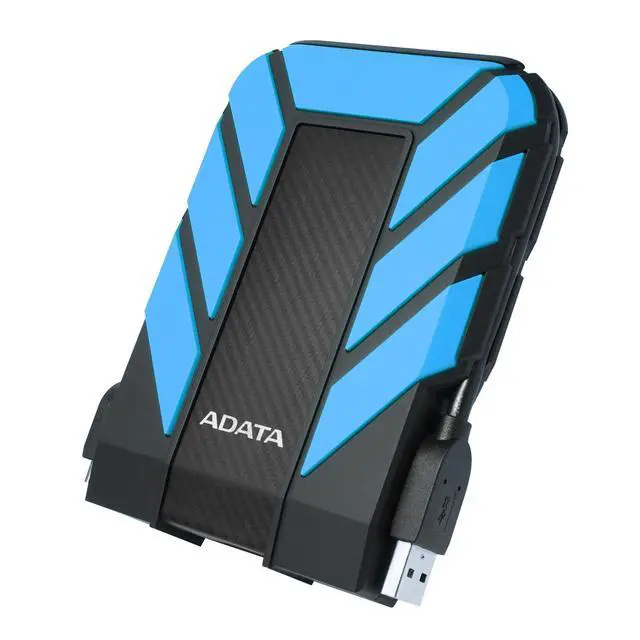 Alt view image 4 of 15 - ADATA HD710 Pro External Hard Drive: Blue 1TB USB 3.1 | Durable, Waterproof, Dustproof Portable HDD | Shock Vibration Sensing Technology | Ratings: IPX8 MIL-STD-810G 516.6 | 3yr Warranty