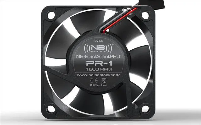 Main image of Noiseblocker Black Silent Pro PR-1 60mm Computer Case Fan