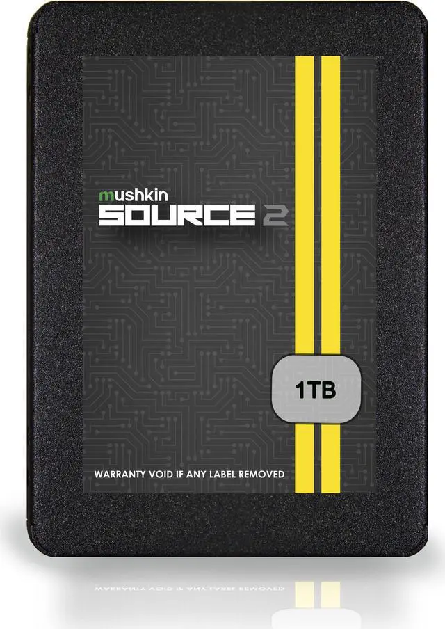 Alt view image 4 of 11 - Mushkin Enhanced Source II 1TB 2.5 Inch SATA III 6Gbs 3D Vertical TLC 7mm Internal Solid State Drive SSD Model MKNSSDS21TB