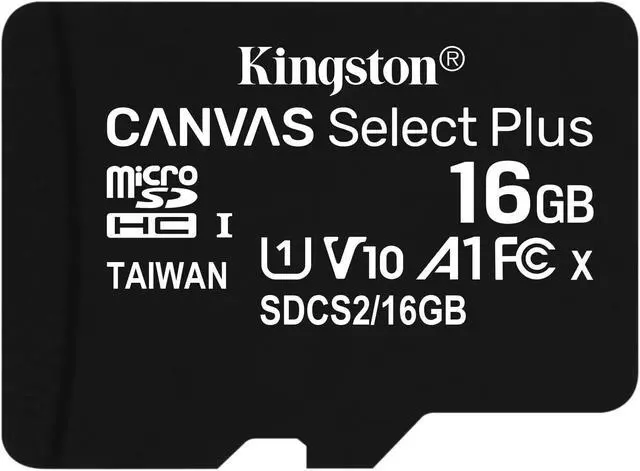 Alt view image 11 of 18 - Kingston Canvas Select Plus 16GB Flash Memory Card SDCS2/16GB